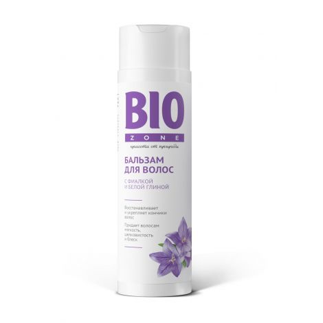 фото упаковки Biozone Бальзам для волос с фиалкой и белой глиной