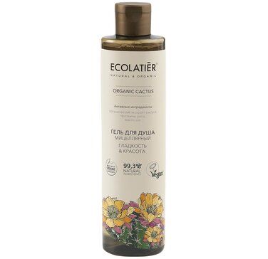 фото упаковки Ecolatier Мицеллярный Гель для душа Гладкость и Красота Organic Cactus