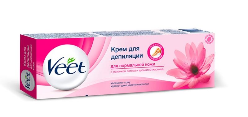 фото упаковки Veet крем для депиляции для нормальной кожи