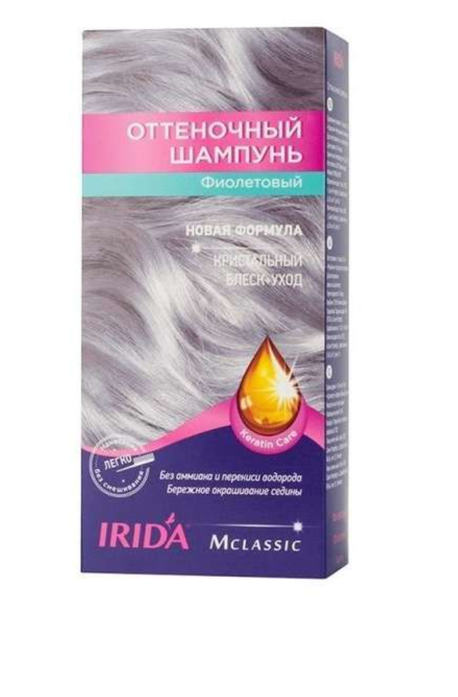 фото упаковки Irida М Classic Шампунь оттеночный для окраски волос