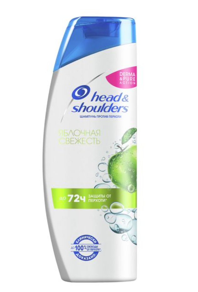 фото упаковки Head and Shoulders Шампунь против перхоти яблочная свежесть