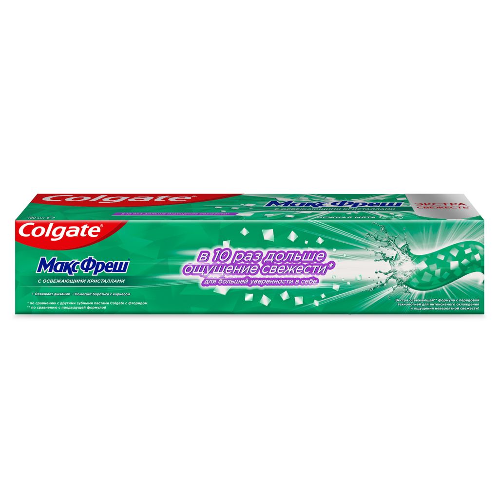 Colgate Макс Фреш Нежная мята зубная паста, паста зубная, 100 мл, 1 шт.