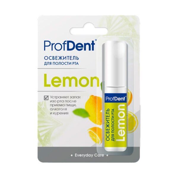 фото упаковки ProfDent освежитель для полости рта Лимон