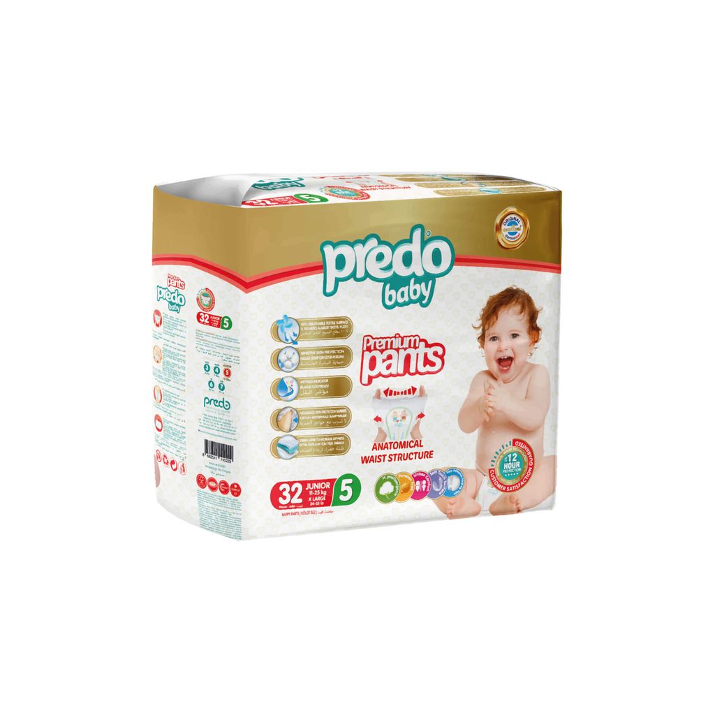 Predo Baby Подгузники-трусики для детей, р. 5, 11-25кг, 32 шт.