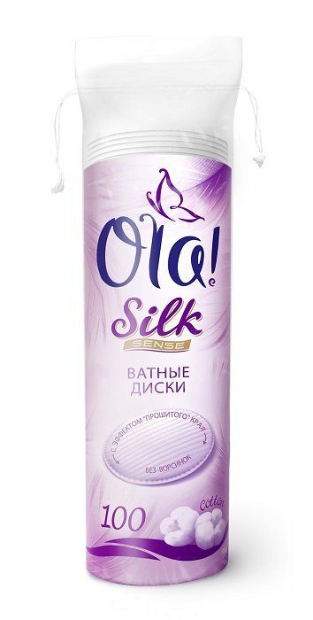 фото упаковки Ola! Silk Sense Ватные диски