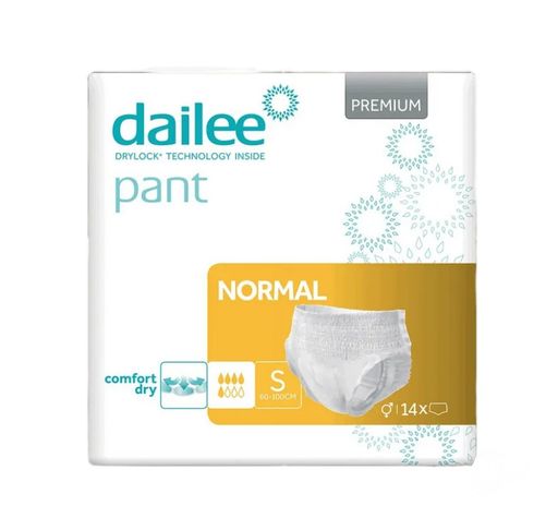 Dailee Pant Premium Normal Подгузники-трусы для взрослых, S, 14 шт.