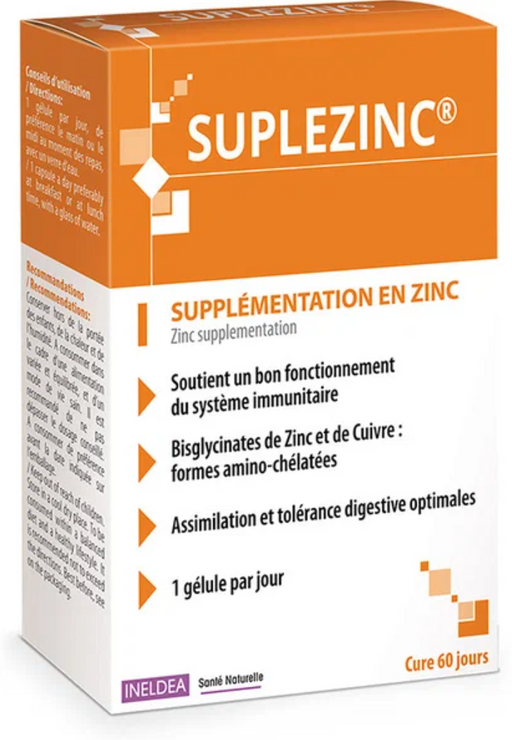 Suplezinc, капсулы, 60 шт.