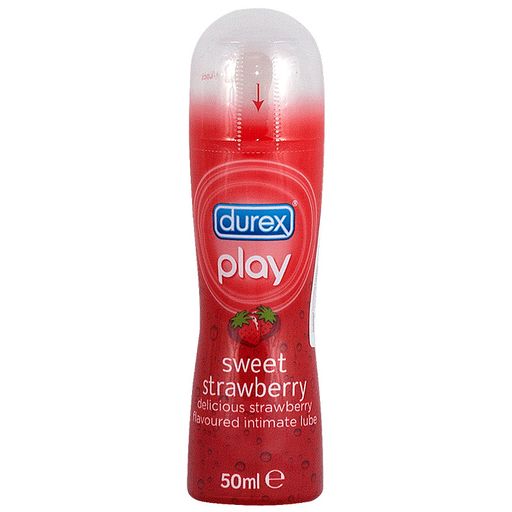 Гель-смазка Durex Play Sweet Strawberry, гель, с ароматом клубники, 50 мл, 1 шт.