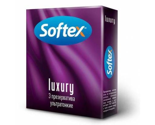 Презервативы Софтекс/Softex Luxury ультратонкие, презерватив, ультратонкие, 3 шт.
