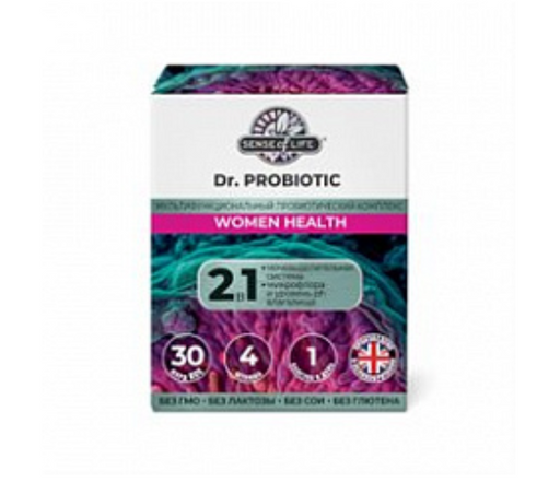 Sense of Life Dr. Probiotic Женское здоровье, капсулы, 30 шт.