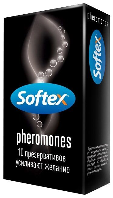 Презервативы Софтекс/Softex феромоны, презерватив, с феромонами, 10 шт.