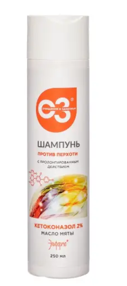 Очищение и здоровье шампунь против перхоти, 2%, с кетоконазолом, 250 мл, 1 шт.