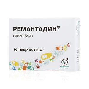 Ремантадин, 100 мг, капсулы, 10 шт.